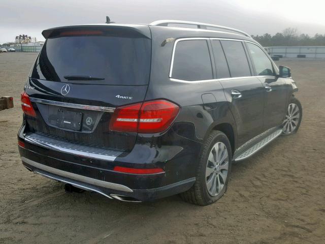 4JGDF6EE4HA884839 - 2017 MERCEDES-BENZ GLS 450 4M BLACK photo 4