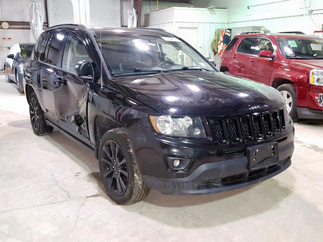 1C4NJCBA5ED679144 - 2014 JEEP COMPASS SP BLACK photo 1