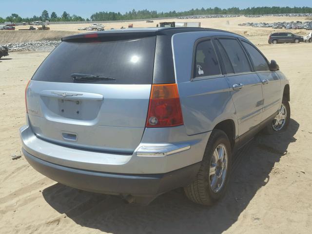 2C8GM68424R636149 - 2004 CHRYSLER PACIFICA BLUE photo 4