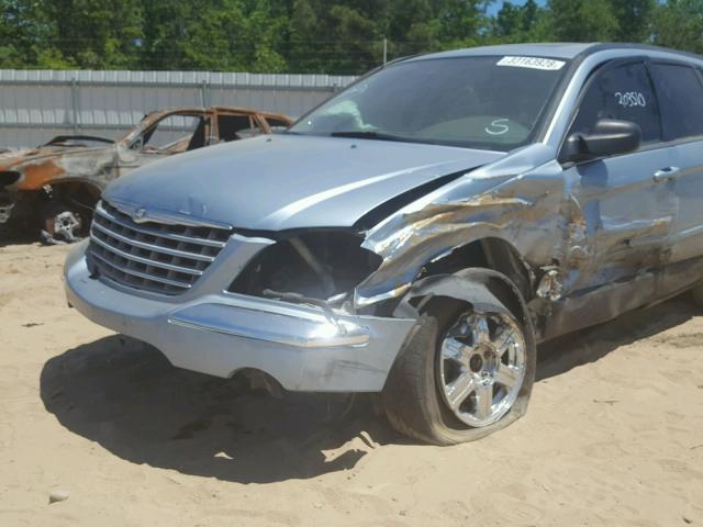 2C8GM68424R636149 - 2004 CHRYSLER PACIFICA BLUE photo 9