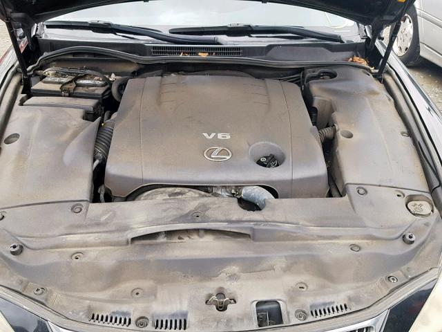 JTHCK262485024083 - 2008 LEXUS IS 250 BLACK photo 7