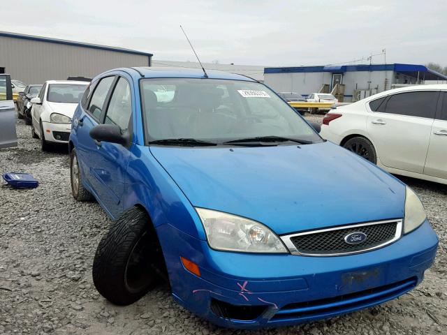 1FAFP37N97W321850 - 2007 FORD FOCUS ZX5 BLUE photo 1