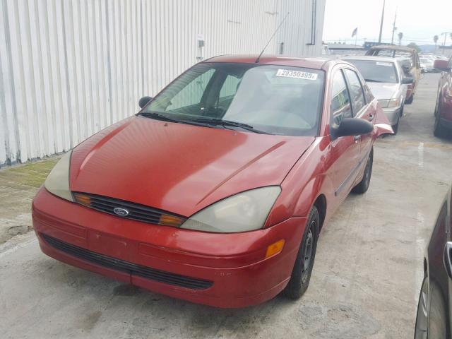 1FAFP33P43W201097 - 2003 FORD FOCUS LX RED photo 2