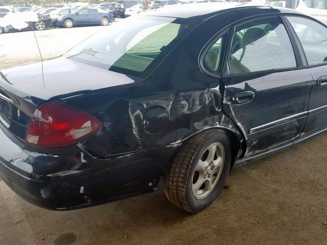 1FAFP55UX2A161473 - 2002 FORD TAURUS SES BLACK photo 9