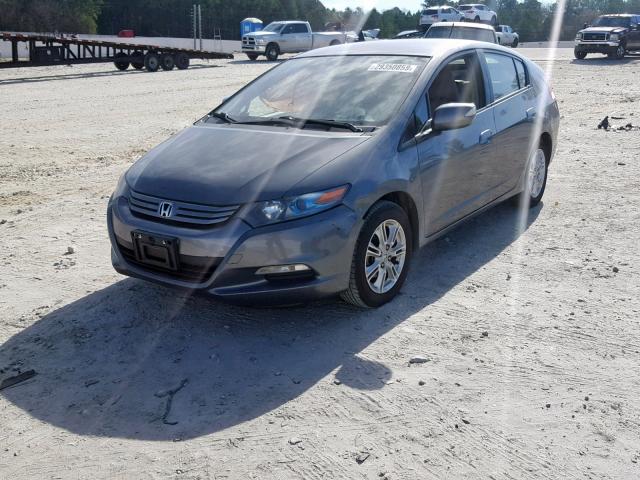 JHMZE2H71AS018050 - 2010 HONDA INSIGHT EX GRAY photo 2