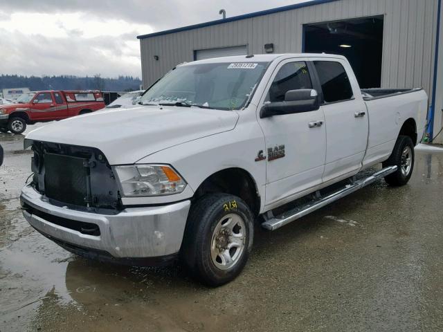 3C63R3HLXDG579655 - 2013 RAM 3500 SLT WHITE photo 2