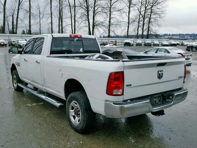 3C63R3HLXDG579655 - 2013 RAM 3500 SLT WHITE photo 3