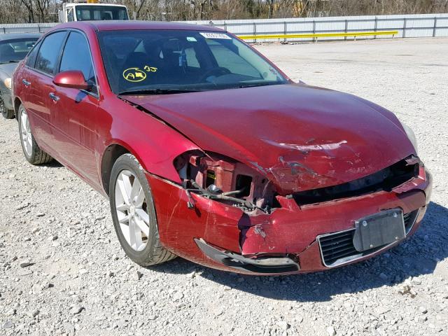 2G1WU583289199072 - 2008 CHEVROLET IMPALA LTZ MAROON photo 1