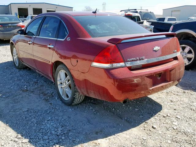 2G1WU583289199072 - 2008 CHEVROLET IMPALA LTZ MAROON photo 4