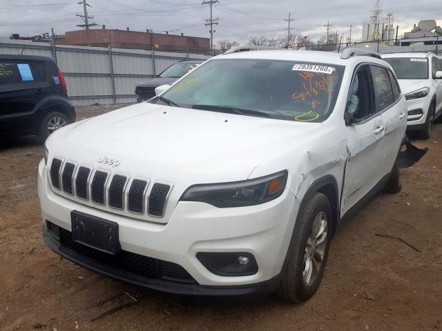 1C4PJLCB4KD248127 - 2019 JEEP CHEROKEE LATITUDE  photo 2