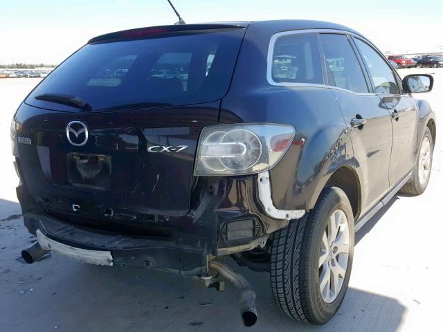 JM3ER293570103176 - 2007 MAZDA CX-7 BLACK photo 4