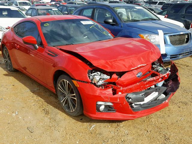 JF1ZCAC10F9605106 - 2015 SUBARU BRZ 2.0 LI RED photo 1