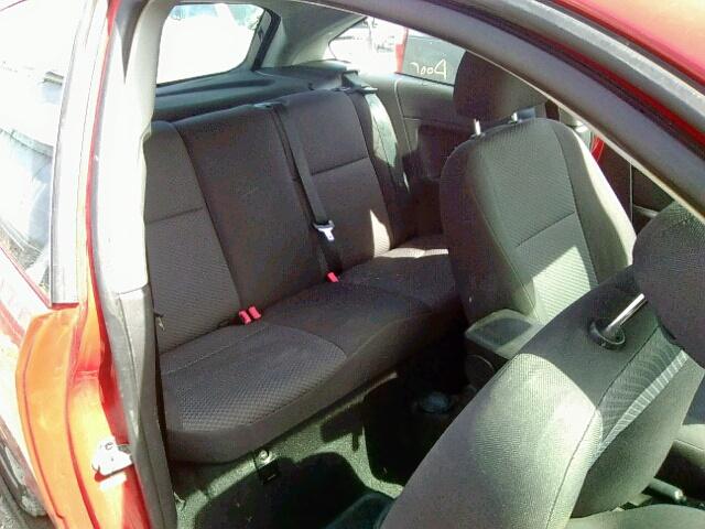 1FAFP31N97W317628 - 2007 FORD FOCUS ZX3 RED photo 6