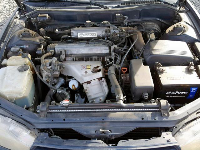 JT2SK11E7P0124241 - 1993 TOYOTA CAMRY DX BLUE photo 7