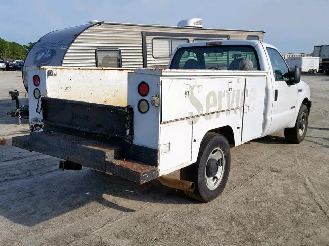 1FDSF34P07EB09678 - 2007 FORD F350 SRW S WHITE photo 4