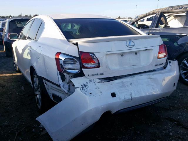 JTHBH96SX65024394 - 2006 LEXUS GS GENERAT WHITE photo 3