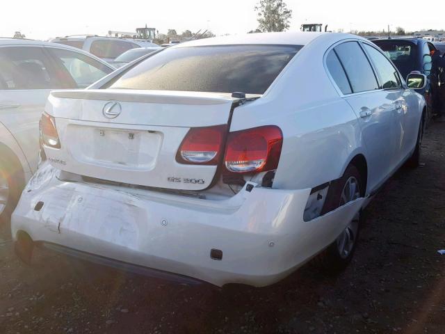 JTHBH96SX65024394 - 2006 LEXUS GS GENERAT WHITE photo 4