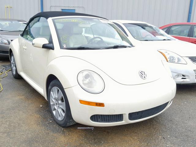 3VWRF31Y59M407489 - 2009 VOLKSWAGEN NEW BEETLE Creme Foto 1