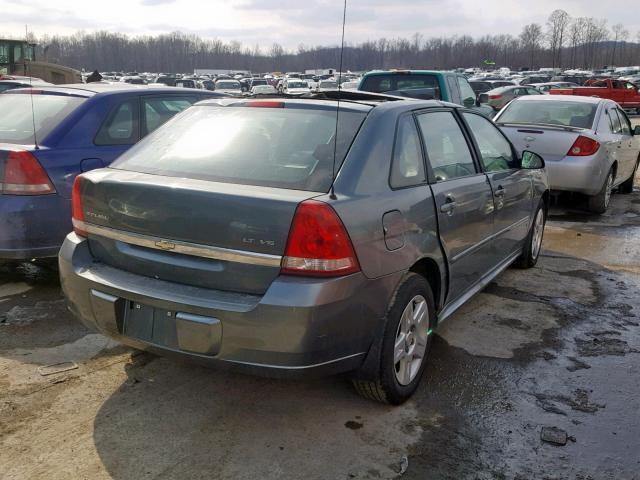 1G1ZT61806F247085 - 2006 CHEVROLET MALIBU MAX GRAY photo 4