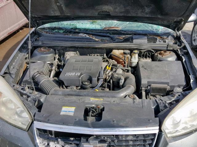 1G1ZT61806F247085 - 2006 CHEVROLET MALIBU MAX GRAY photo 7