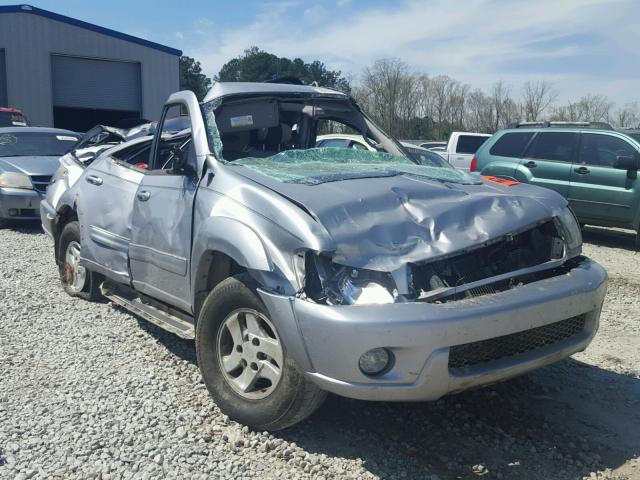 5TDZT38A02S100211 - 2002 TOYOTA SEQUOIA LI SILVER photo 1