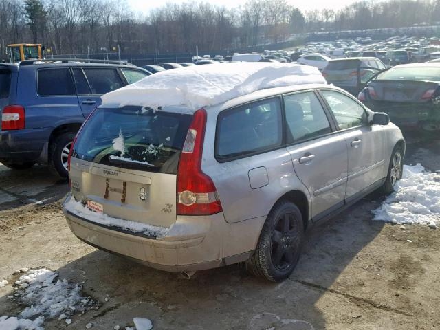 YV1MJ682262181360 - 2006 VOLVO V50 T5 SILVER photo 4