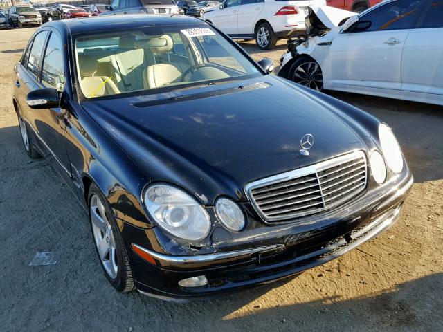 WDBUF65J13A332353 - 2003 MERCEDES-BENZ E 320 BLACK photo 1