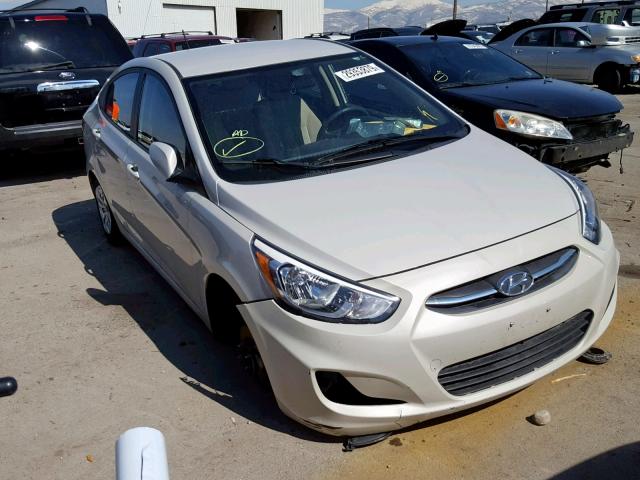 KMHCT4AE1GU069154 - 2016 HYUNDAI ACCENT SE WHITE photo 1