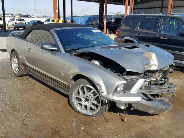 1ZVHT89S585170153 - 2008 FORD MUSTANG SH SILVER photo 1