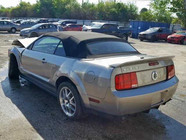 1ZVHT89S585170153 - 2008 FORD MUSTANG SH SILVER photo 3