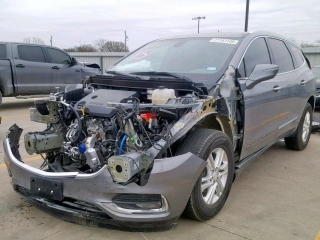 5GAERBKW0JJ243555 - 2018 BUICK ENCLAVE ES GRAY photo 2