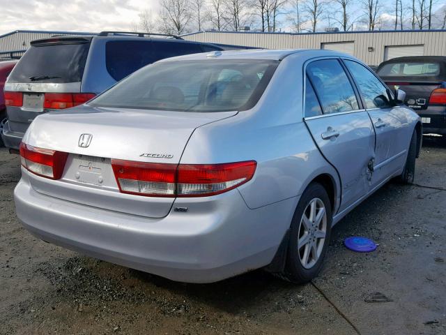 1HGCM66864A000457 - 2004 HONDA ACCORD EX SILVER photo 4