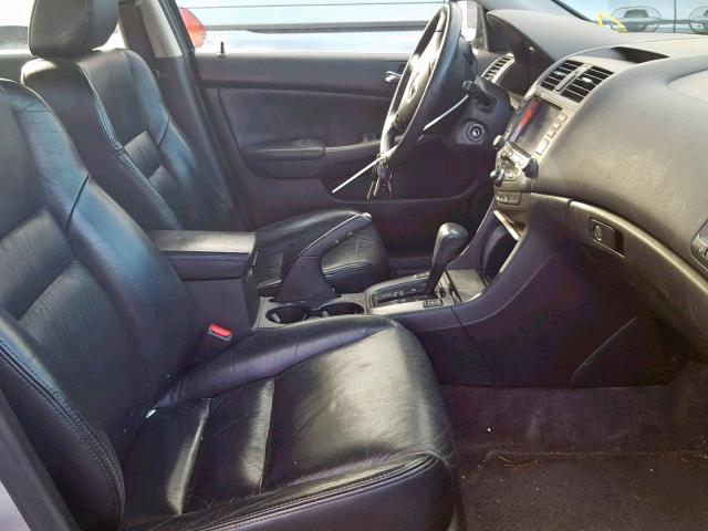 1HGCM66864A000457 - 2004 HONDA ACCORD EX SILVER photo 5