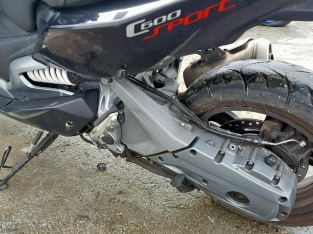 WB1013200DZC93444 - 2013 BMW C600 SPORT GRAY photo 7