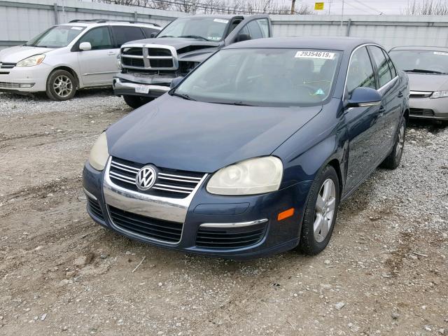 3VWRF71K46M746808 - 2006 VOLKSWAGEN JETTA 2.5 BLUE photo 2