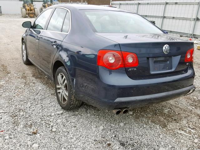 3VWRF71K46M746808 - 2006 VOLKSWAGEN JETTA 2.5 BLUE photo 3