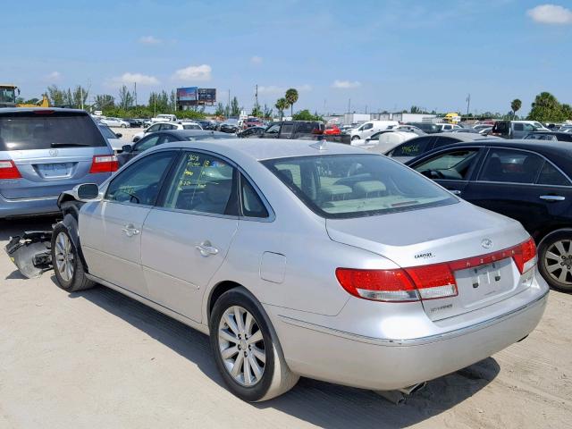 KMHFC4DF6AA512411 - 2010 HYUNDAI AZERA GLS GOLD photo 3