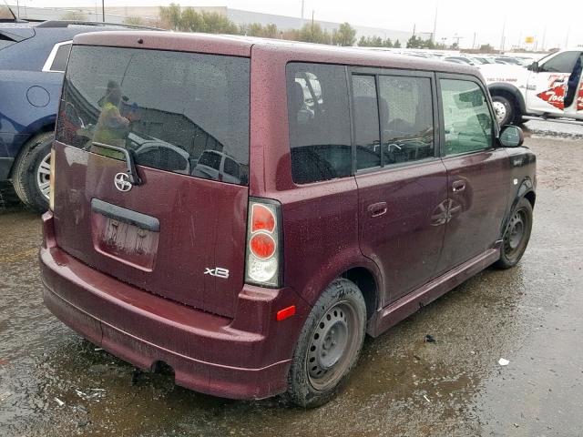 JTLKT324654027693 - 2005 TOYOTA SCION XB 棕色 照片 4