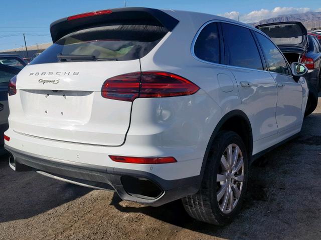 WP1AE2A26GLA58705 - 2016 PORSCHE CAYENNE SE WHITE photo 4