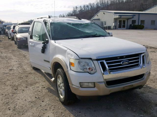 1FMEU74E17UA82814 - 2007 FORD EXPLORER E WHITE photo 9