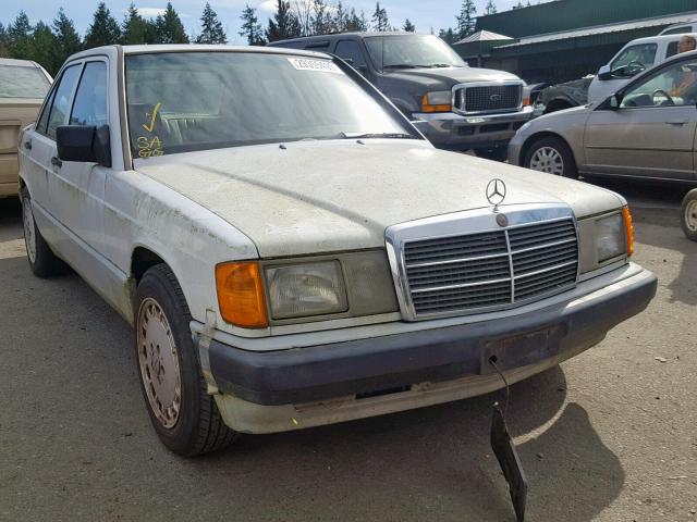 WDBDA29D3MF777919 - 1991 MERCEDES-BENZ 190 E 2.6 WHITE photo 1