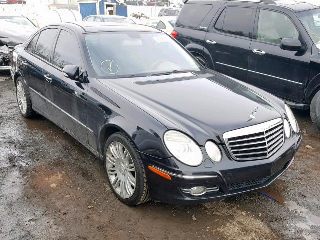 WDBUF56X27B084787 - 2007 MERCEDES-BENZ E 350 BLACK photo 1