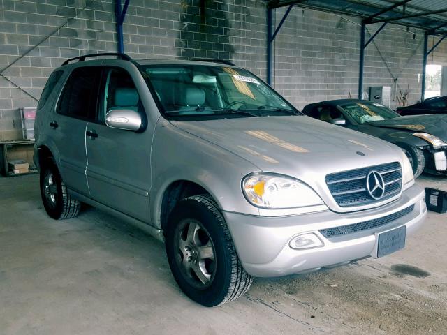 4JGAB54E93A391676 - 2003 MERCEDES-BENZ ML 320 SILVER photo 1