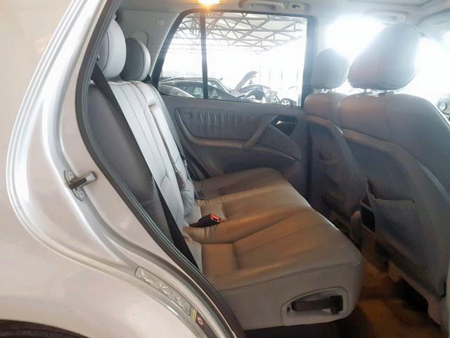 4JGAB54E93A391676 - 2003 MERCEDES-BENZ ML 320 SILVER photo 6