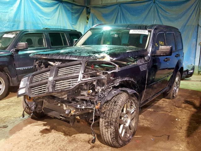 1D8GU58677W651711 - 2007 DODGE NITRO R/T BLACK photo 2