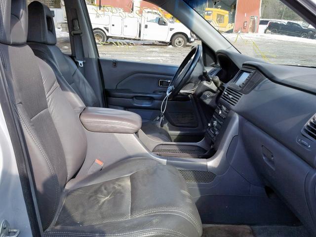 2HKYF18723H529725 - 2003 HONDA PILOT EXL SILVER photo 5