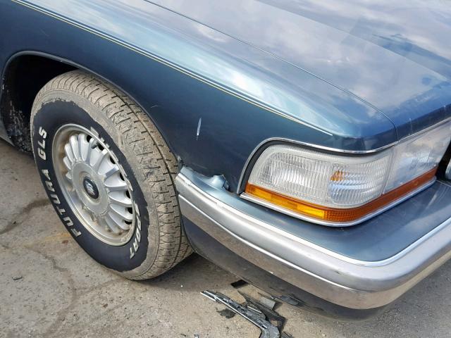 1G4BT5371PR429669 - 1993 BUICK ROADMASTER BLUE photo 9