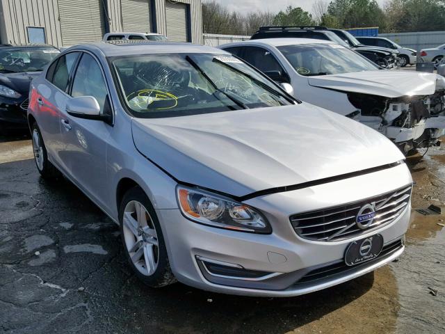 YV1612FH6E1288893 - 2014 VOLVO S60 T5 GRAY photo 1