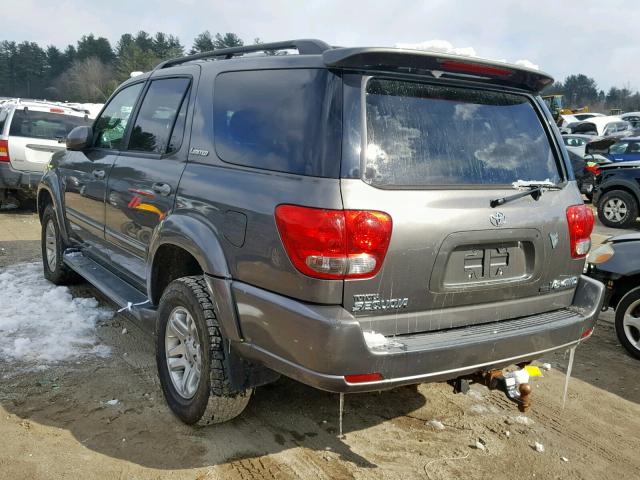 5TDBT48A15S235340 - 2005 TOYOTA SEQUOIA LI SILVER photo 3