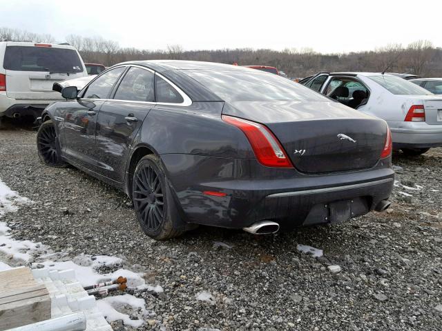 SAJWA1GE2CMV29575 - 2012 JAGUAR XJ SUPERCH BLACK photo 3